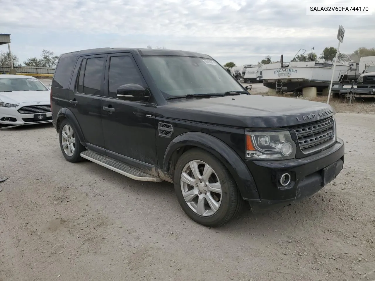 2015 Land Rover Lr4 Hse VIN: SALAG2V60FA744170 Lot: 76013434