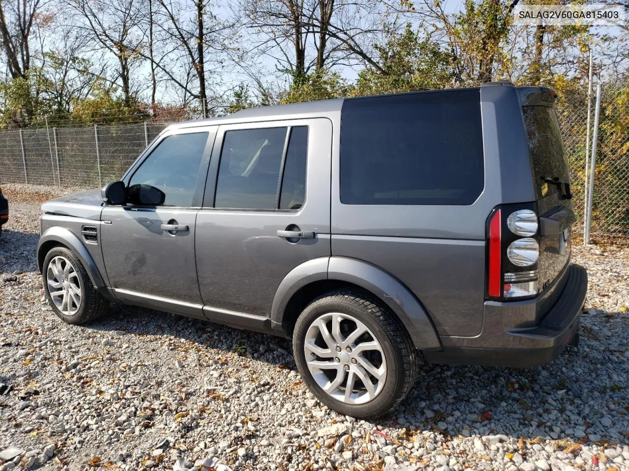 2016 Land Rover Lr4 Hse VIN: SALAG2V60GA815403 Lot: 77553444