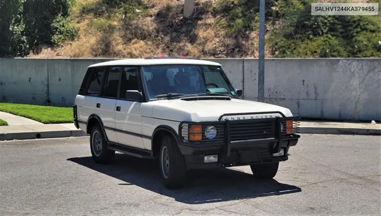 1989 Land Rover Range Rover VIN: SALHV1244KA379455 Lot: 60928604