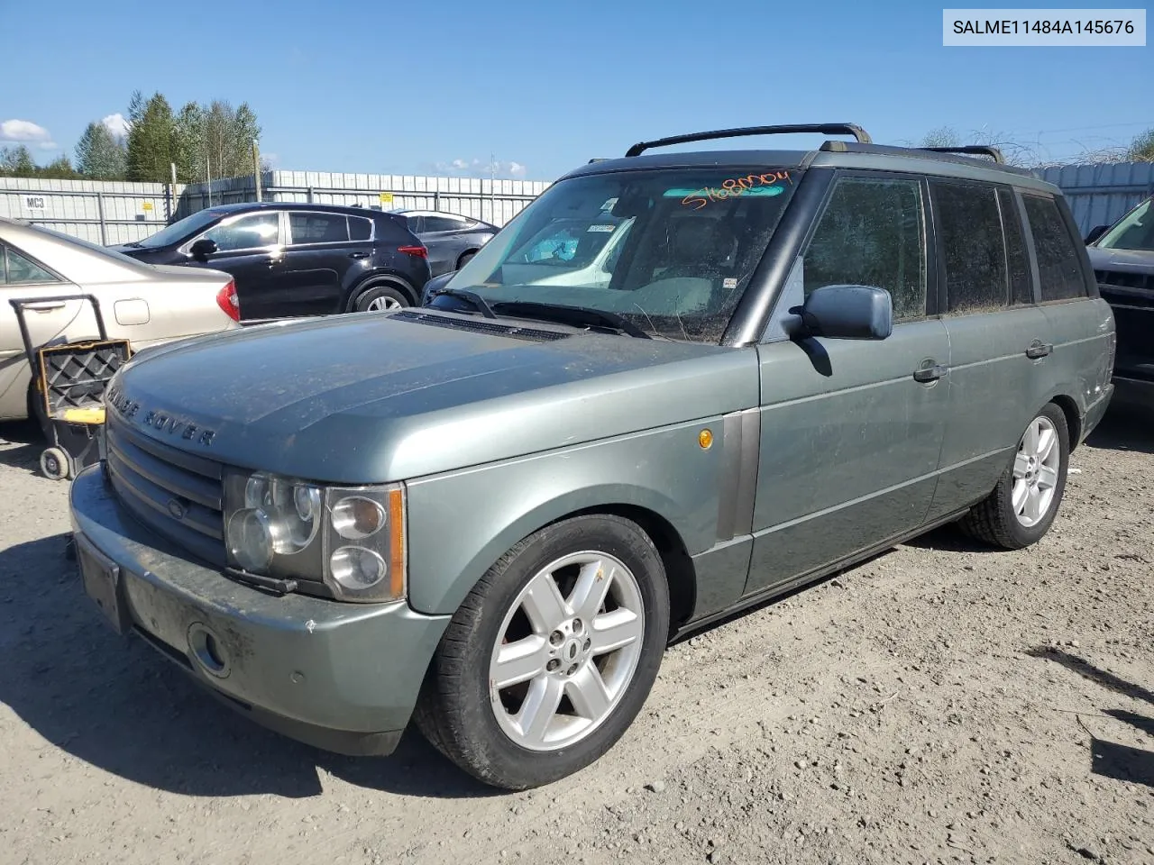 2004 Land Rover Range Rover Hse VIN: SALME11484A145676 Lot: 51680004