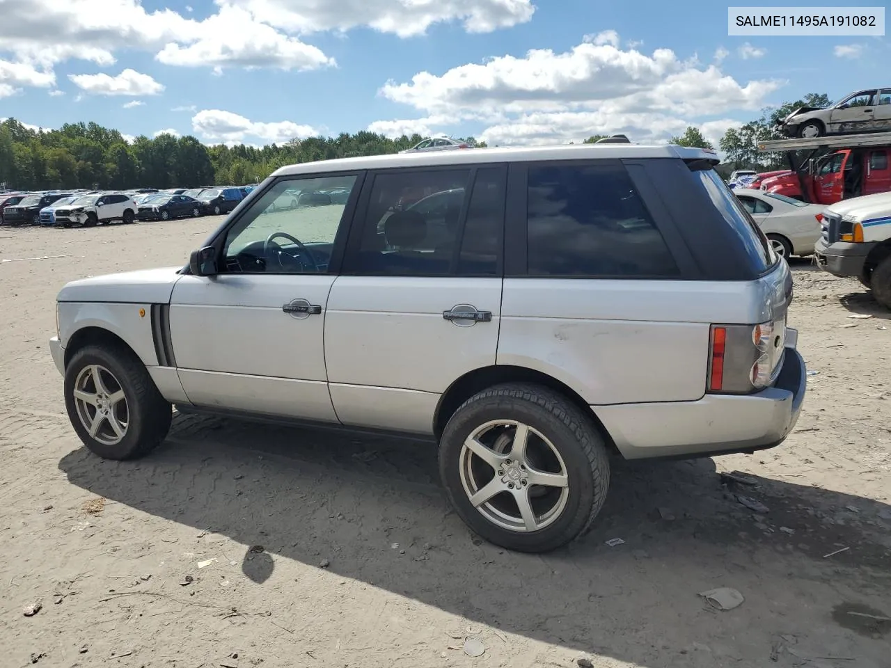 2005 Land Rover Range Rover Hse VIN: SALME11495A191082 Lot: 70831314