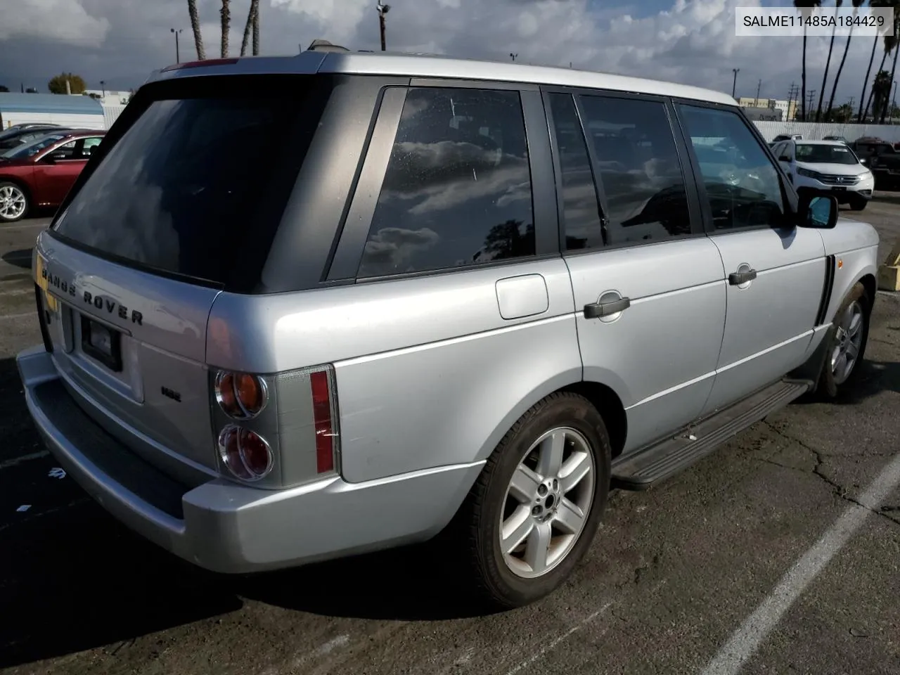 2005 Land Rover Range Rover Hse VIN: SALME11485A184429 Lot: 80923164