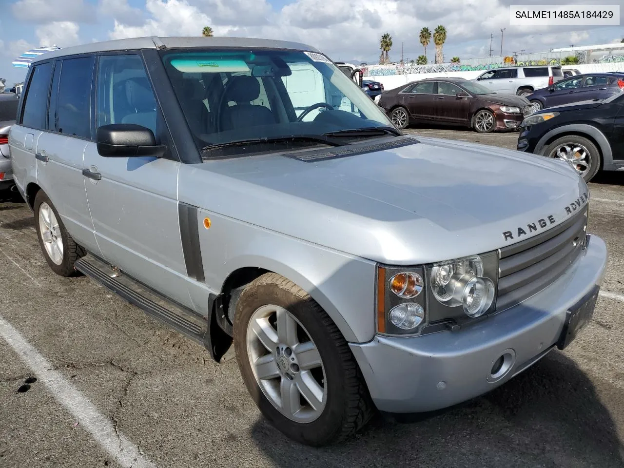 2005 Land Rover Range Rover Hse VIN: SALME11485A184429 Lot: 80923164