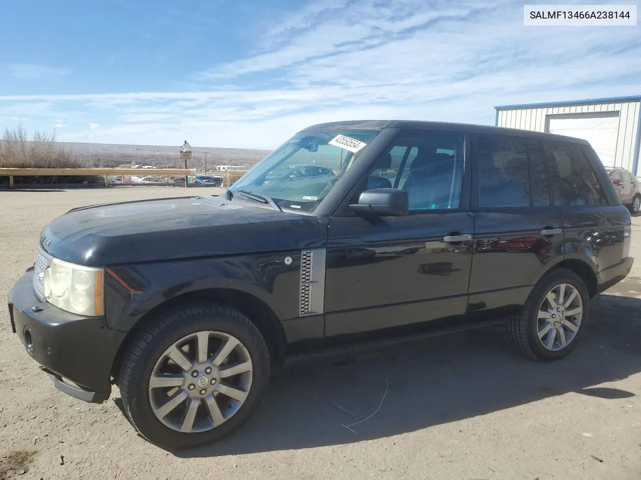 2006 Land Rover Range Rover Supercharged VIN: SALMF13466A238144 Lot: 43550554