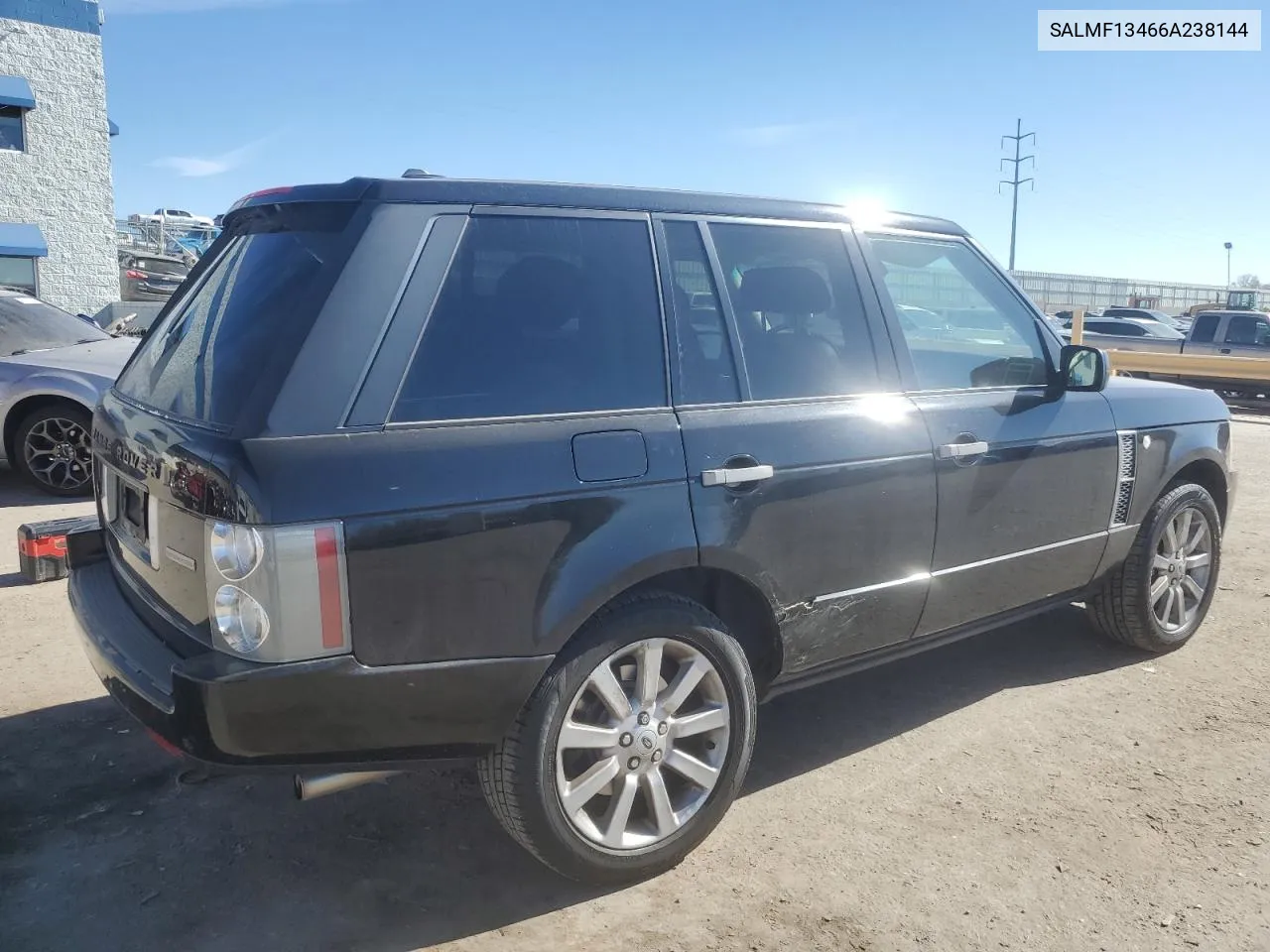 2006 Land Rover Range Rover Supercharged VIN: SALMF13466A238144 Lot: 43550554