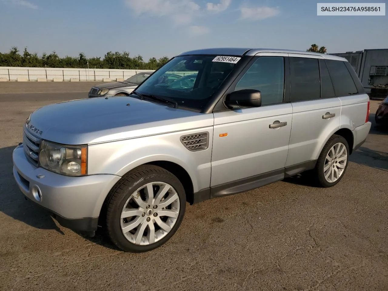 2006 Land Rover Range Rover Sport Supercharged VIN: SALSH23476A958561 Lot: 62951464