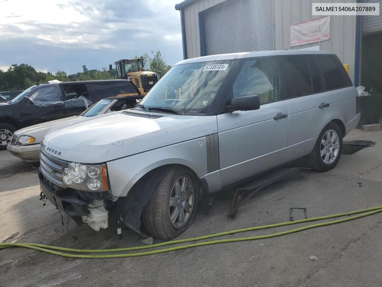 2006 Land Rover Range Rover Hse VIN: SALME15406A207889 Lot: 67335124