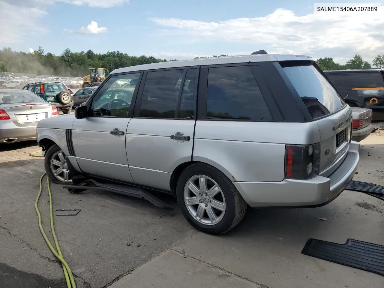 2006 Land Rover Range Rover Hse VIN: SALME15406A207889 Lot: 67335124