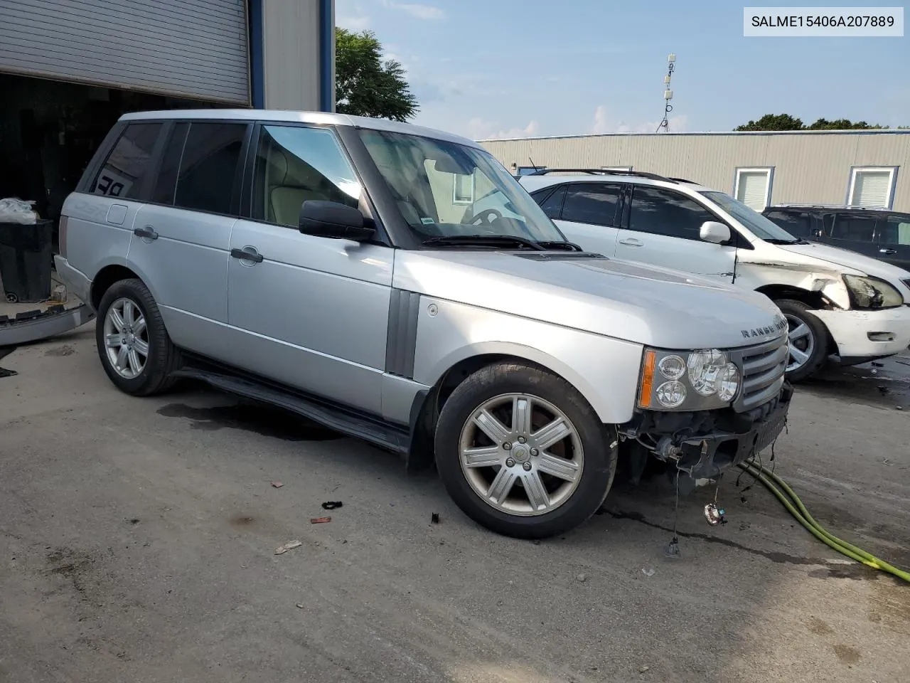 2006 Land Rover Range Rover Hse VIN: SALME15406A207889 Lot: 67335124