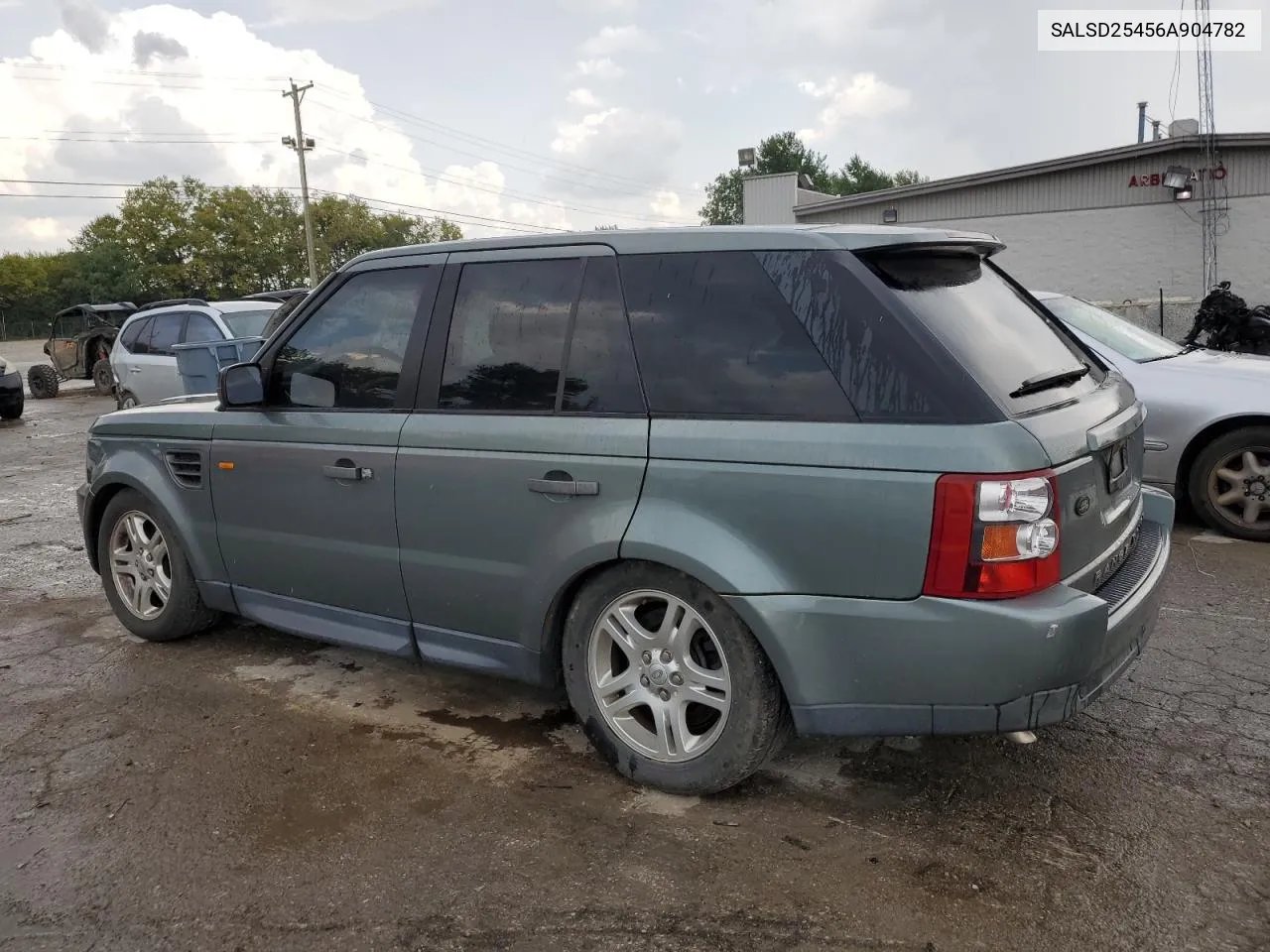 2006 Land Rover Range Rover Sport VIN: SALSD25456A904782 Lot: 69309564