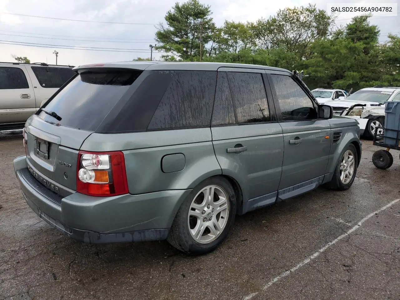 2006 Land Rover Range Rover Sport VIN: SALSD25456A904782 Lot: 69309564