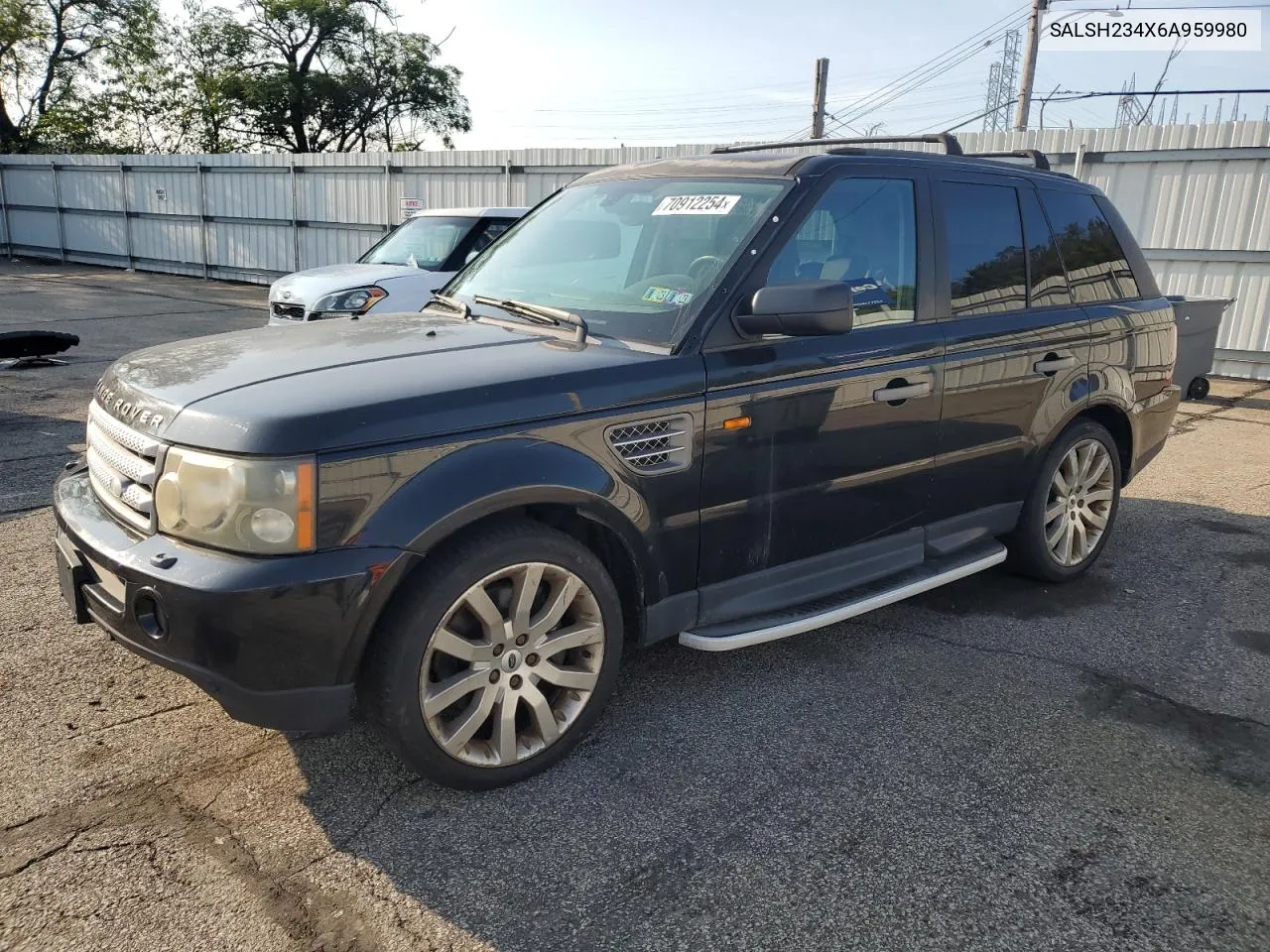 2006 Land Rover Range Rover Sport Supercharged VIN: SALSH234X6A959980 Lot: 70912254