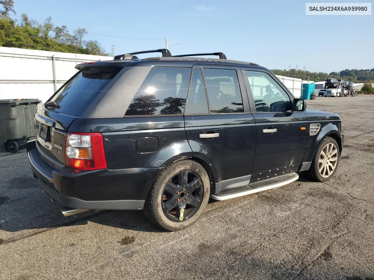 2006 Land Rover Range Rover Sport Supercharged VIN: SALSH234X6A959980 Lot: 70912254