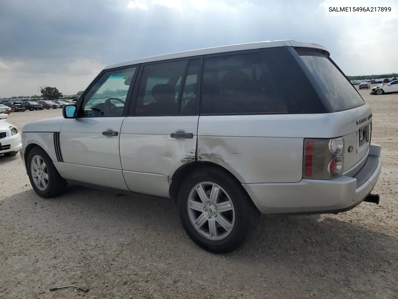 2006 Land Rover Range Rover Hse VIN: SALME15496A217899 Lot: 79318094