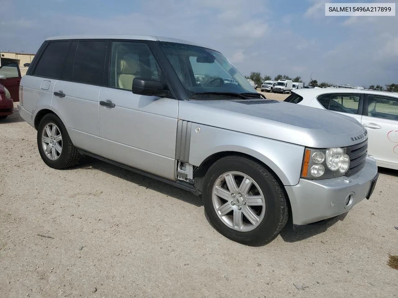 2006 Land Rover Range Rover Hse VIN: SALME15496A217899 Lot: 79318094