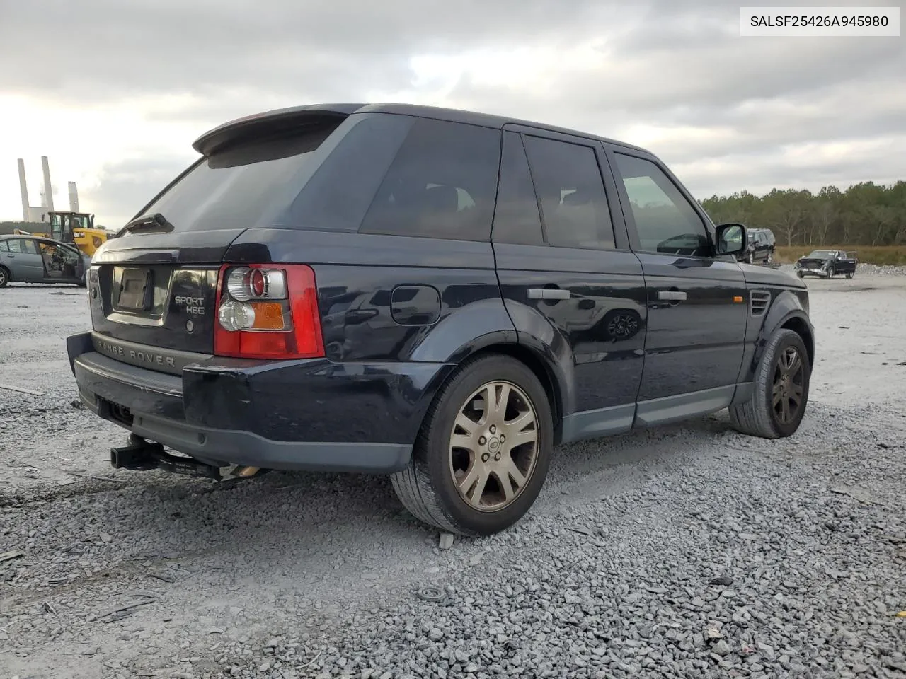 2006 Land Rover Range Rover Sport Hse VIN: SALSF25426A945980 Lot: 79459854