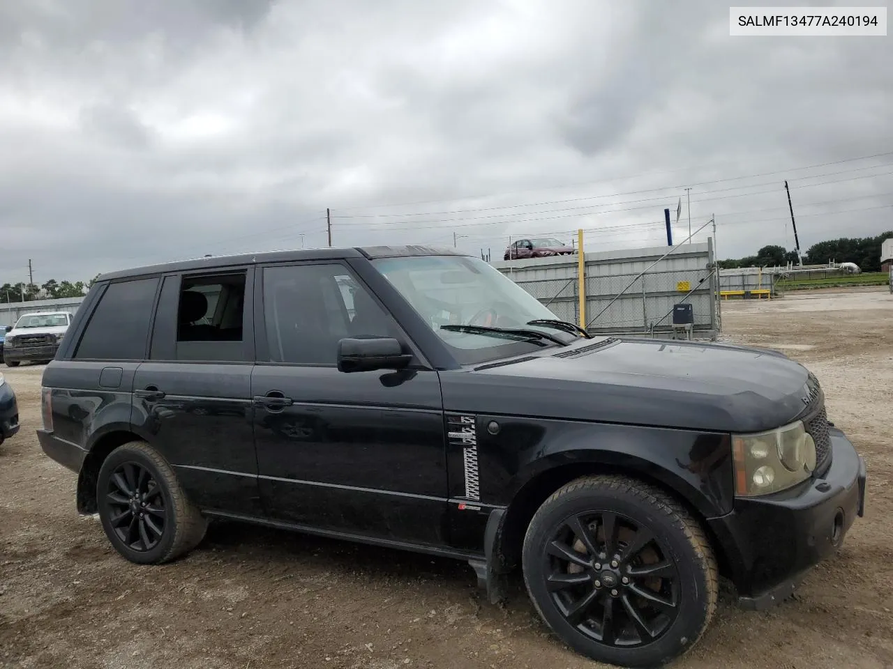 2007 Land Rover Range Rover Supercharged VIN: SALMF13477A240194 Lot: 66784074