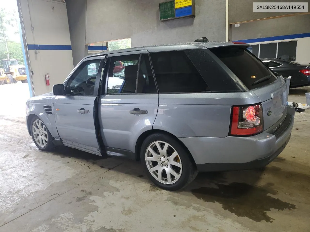 SALSK25468A149554 2008 Land Rover Range Rover Sport Hse