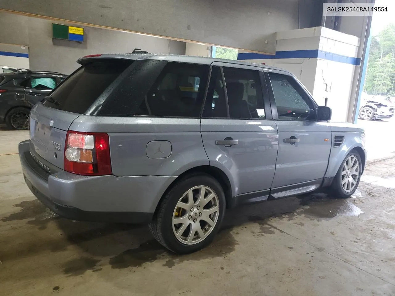 2008 Land Rover Range Rover Sport Hse VIN: SALSK25468A149554 Lot: 66214384