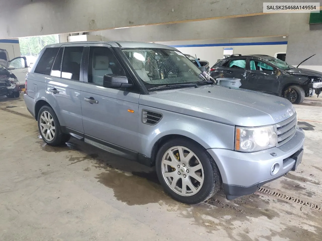 SALSK25468A149554 2008 Land Rover Range Rover Sport Hse