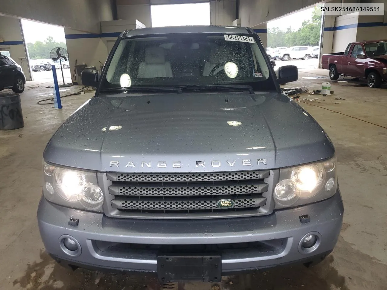 SALSK25468A149554 2008 Land Rover Range Rover Sport Hse