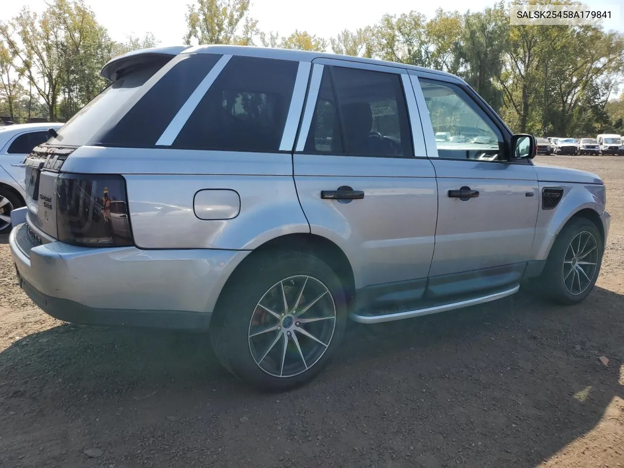 2008 Land Rover Range Rover Sport Hse VIN: SALSK25458A179841 Lot: 71180834