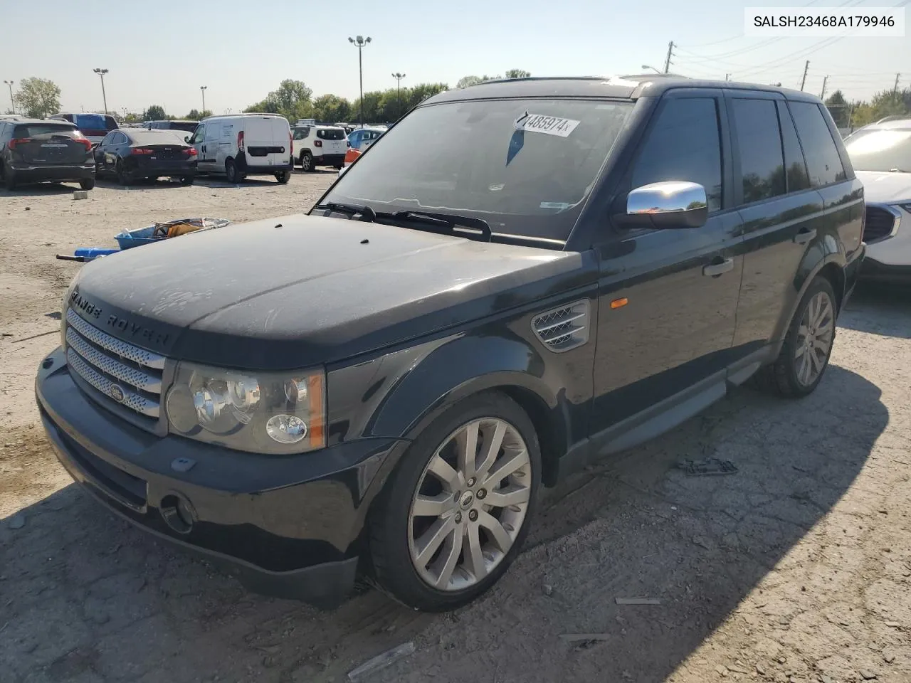 2008 Land Rover Range Rover Sport Supercharged VIN: SALSH23468A179946 Lot: 71485974