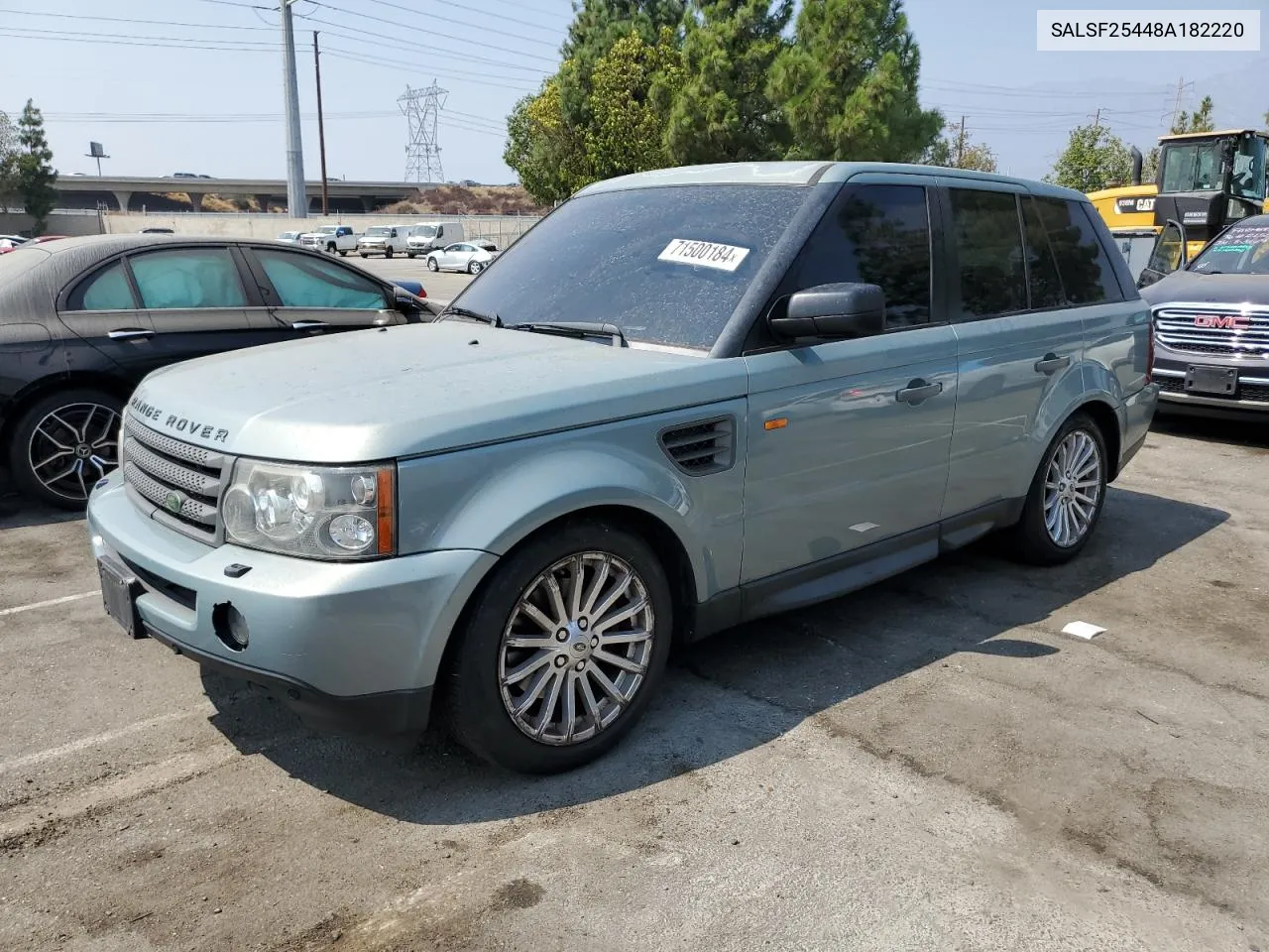 SALSF25448A182220 2008 Land Rover Range Rover Sport Hse