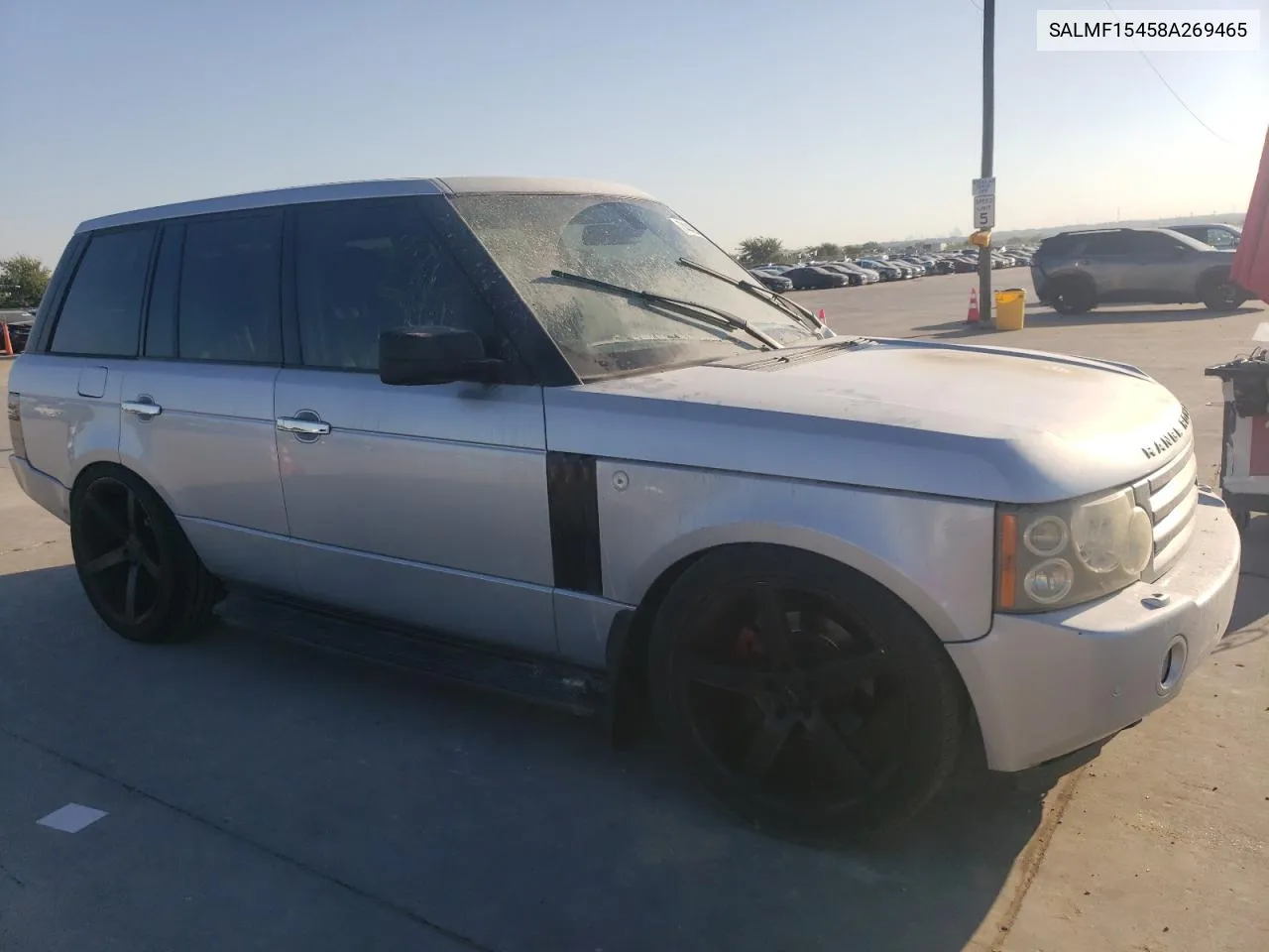 2008 Land Rover Range Rover Hse VIN: SALMF15458A269465 Lot: 74445014