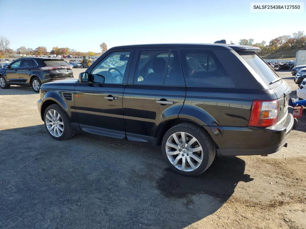 2008 Land Rover Range Rover Sport Hse VIN: SALSF25438A127550 Lot: 77875704