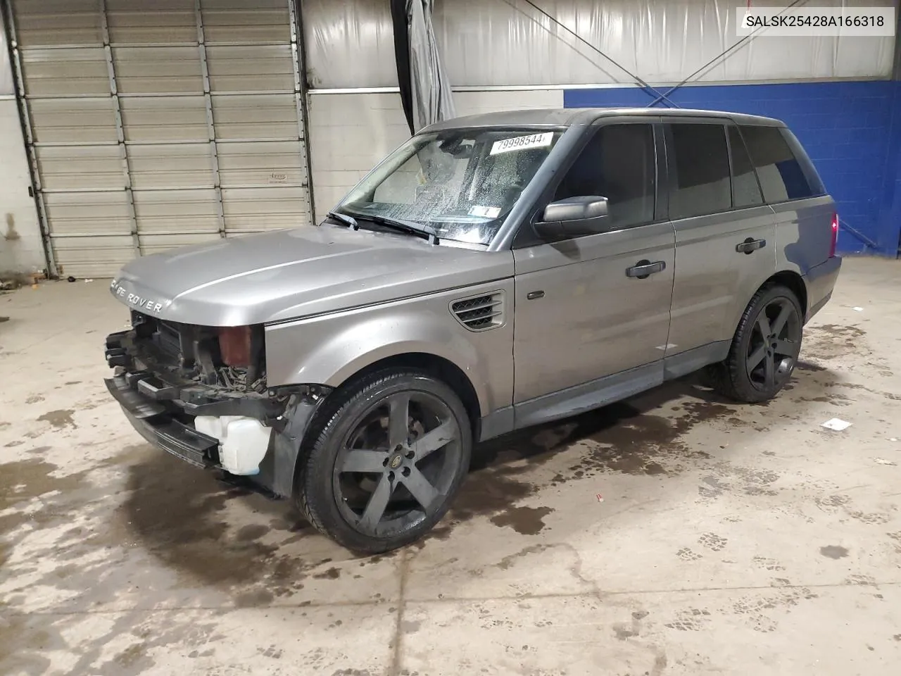 2008 Land Rover Range Rover Sport Hse VIN: SALSK25428A166318 Lot: 79998544