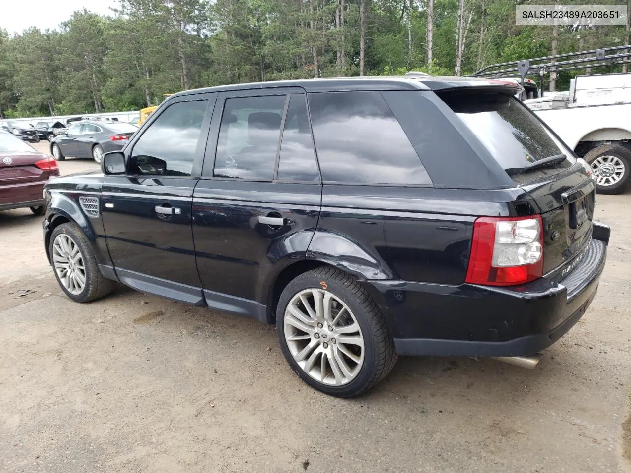 2009 Land Rover Range Rover Sport Supercharged VIN: SALSH23489A203651 Lot: 57889934