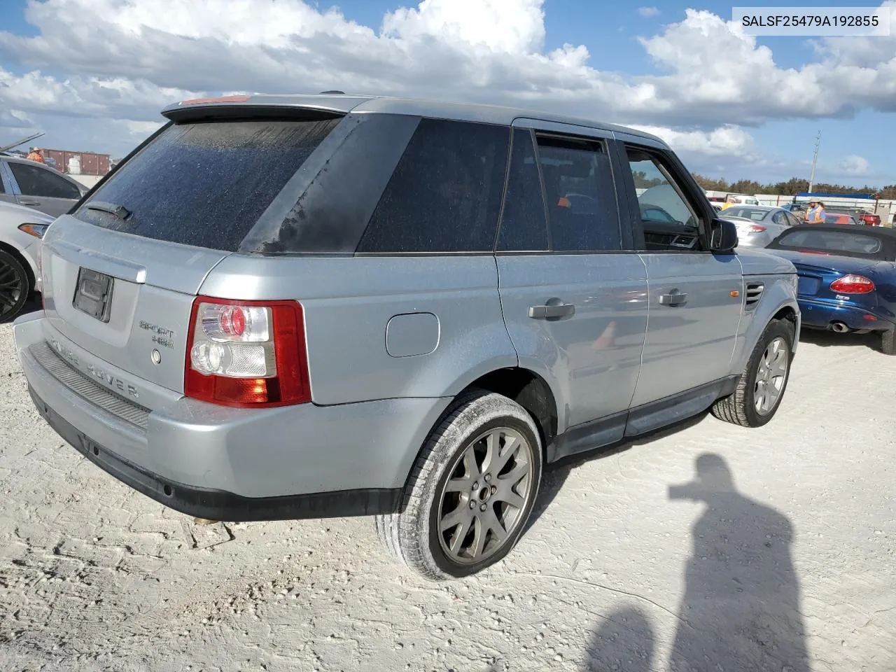 2009 Land Rover Range Rover Sport Hse VIN: SALSF25479A192855 Lot: 76958724