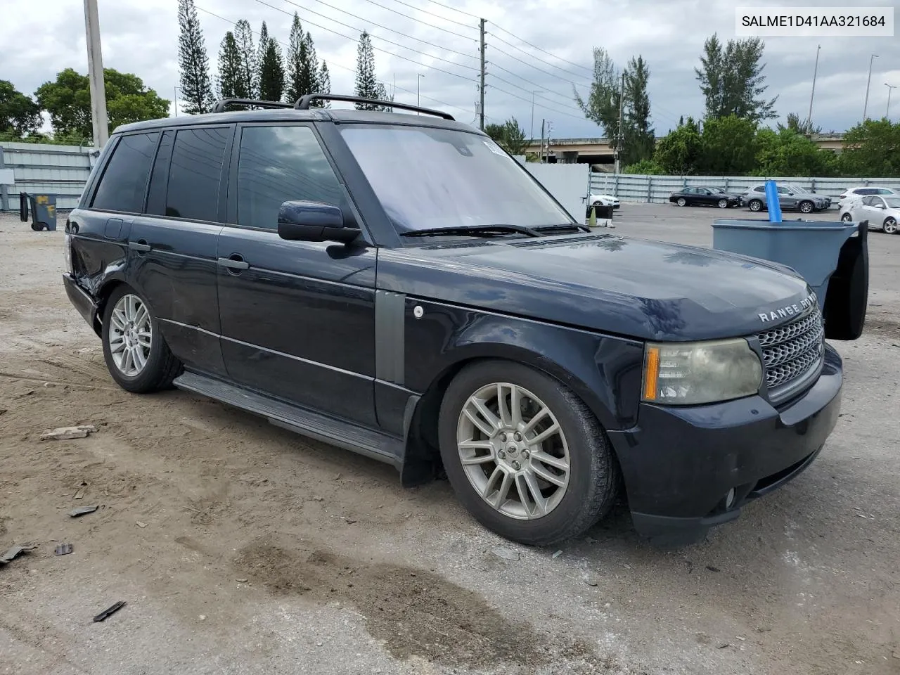 SALME1D41AA321684 2010 Land Rover Range Rover Hse