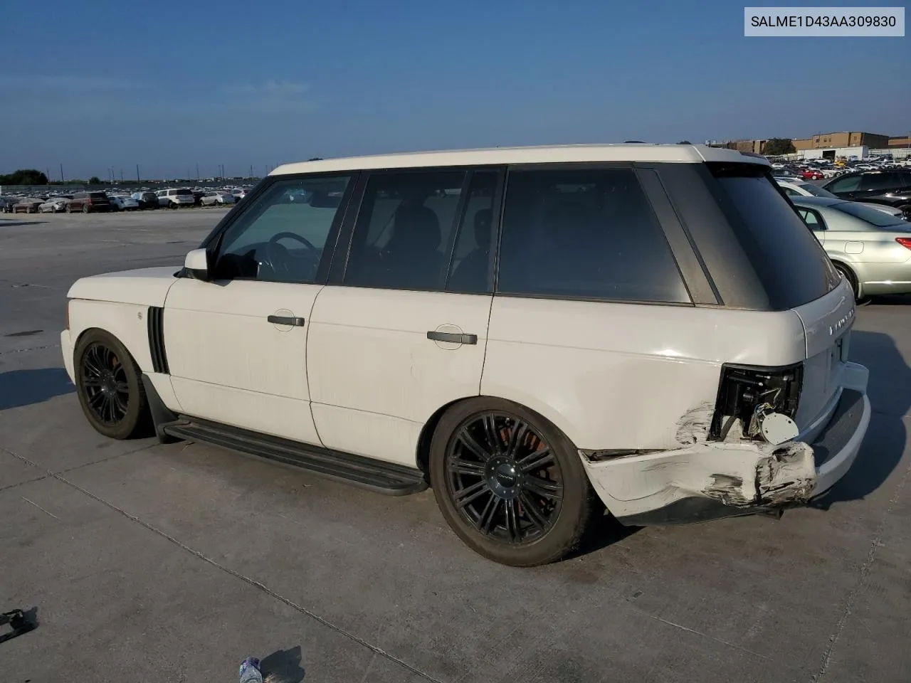 2010 Land Rover Range Rover Hse VIN: SALME1D43AA309830 Lot: 68865574