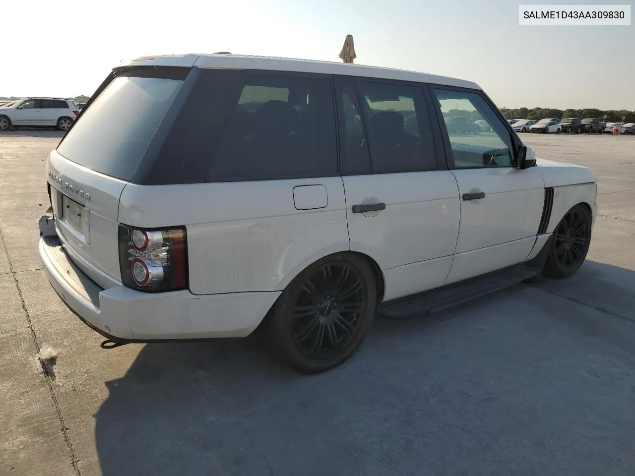 2010 Land Rover Range Rover Hse VIN: SALME1D43AA309830 Lot: 68865574