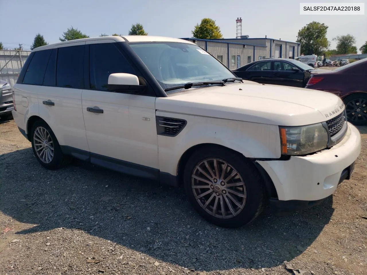 2010 Land Rover Range Rover Sport Hse VIN: SALSF2D47AA220188 Lot: 70195894