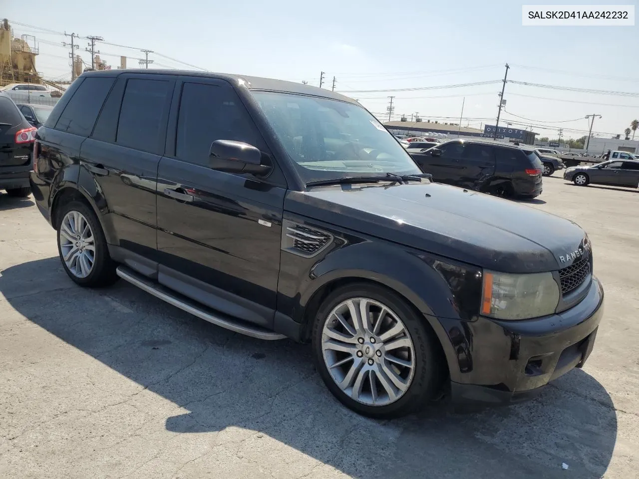 2010 Land Rover Range Rover Sport Lux VIN: SALSK2D41AA242232 Lot: 71496964