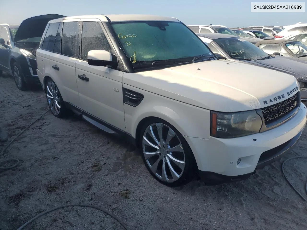 2010 Land Rover Range Rover Sport Lux VIN: SALSK2D45AA216989 Lot: 73754664