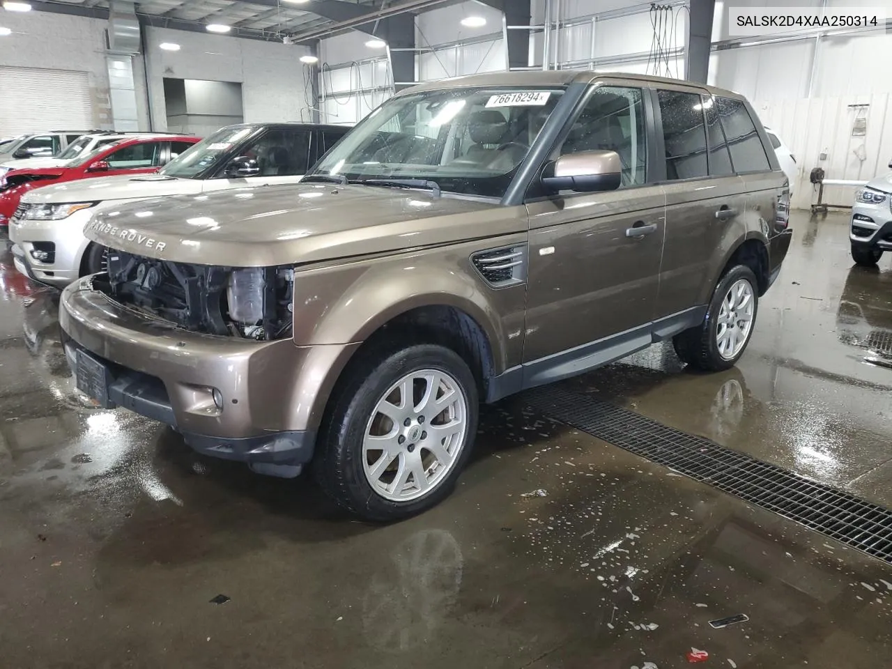 2010 Land Rover Range Rover Sport Lux VIN: SALSK2D4XAA250314 Lot: 76618294