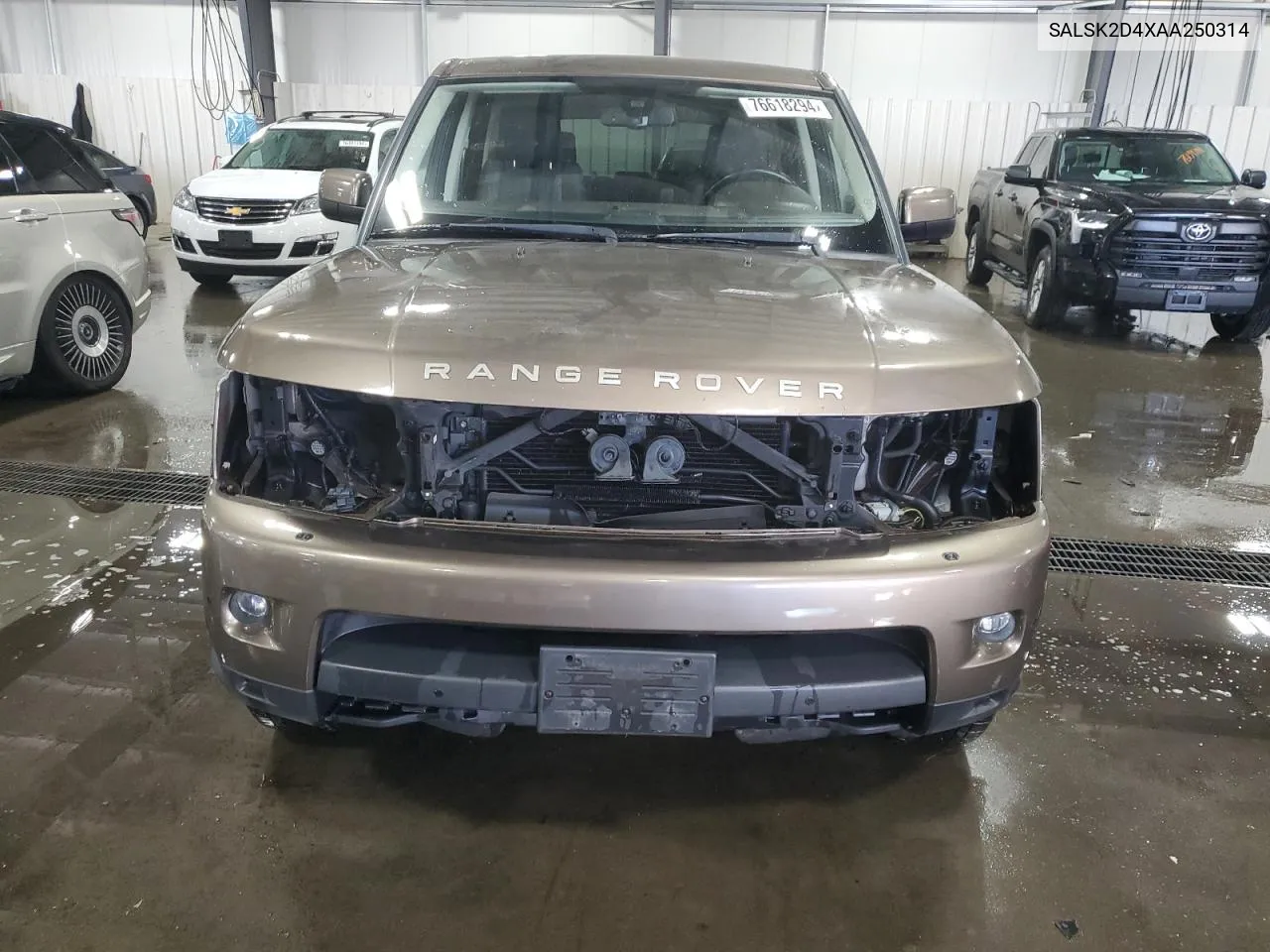 2010 Land Rover Range Rover Sport Lux VIN: SALSK2D4XAA250314 Lot: 76618294