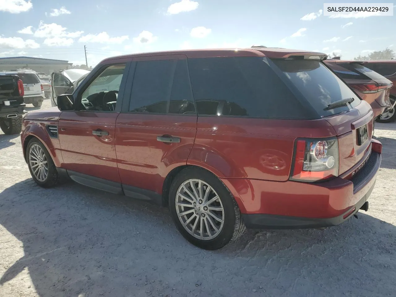 2010 Land Rover Range Rover Sport Hse VIN: SALSF2D44AA229429 Lot: 77126574