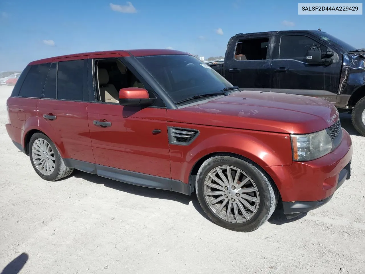 2010 Land Rover Range Rover Sport Hse VIN: SALSF2D44AA229429 Lot: 77126574