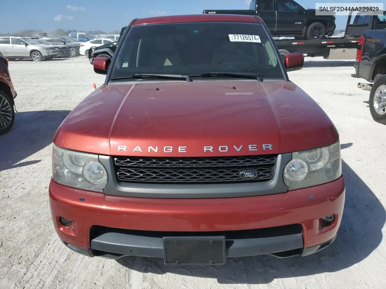 2010 Land Rover Range Rover Sport Hse VIN: SALSF2D44AA229429 Lot: 77126574