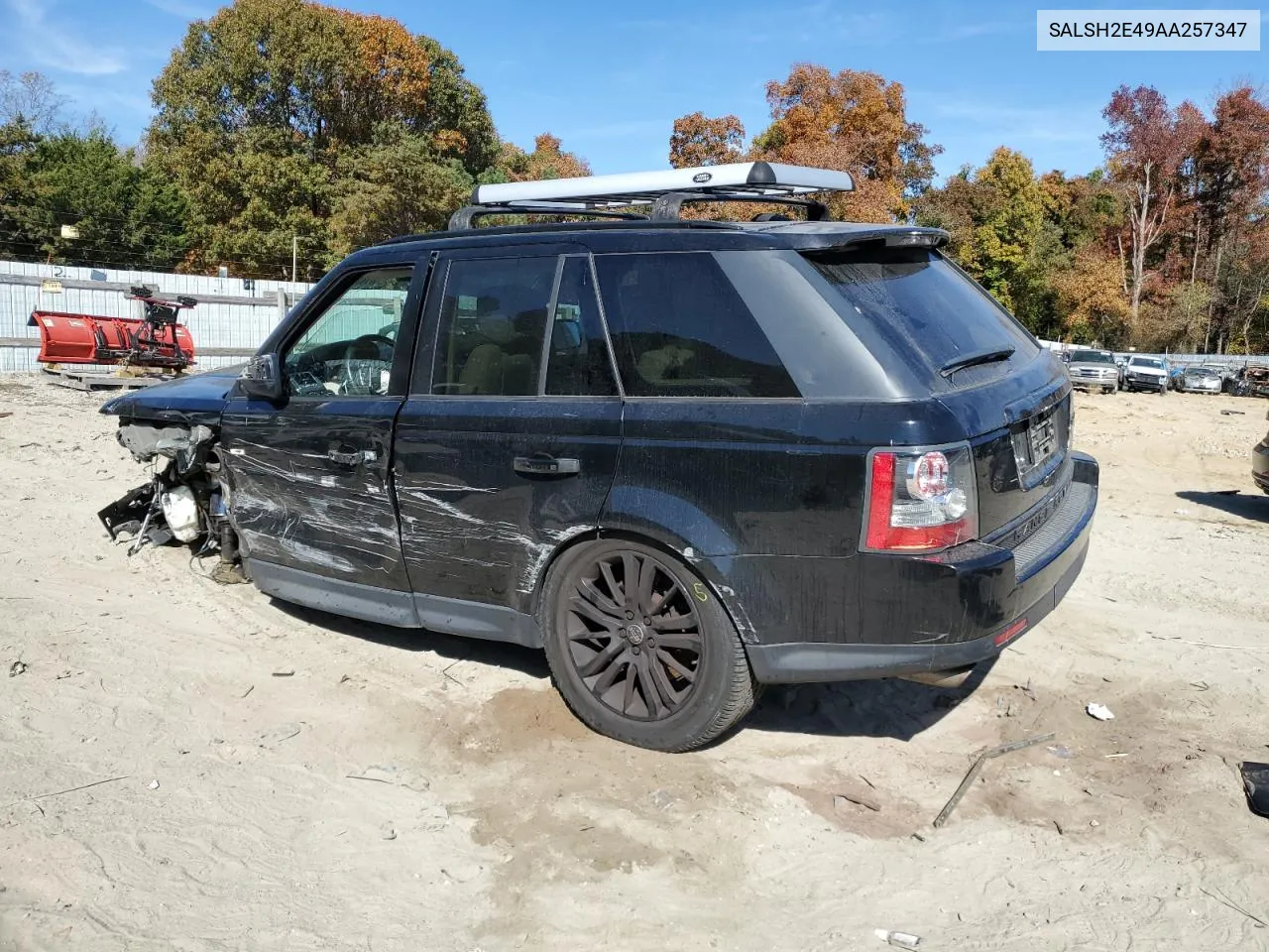 2010 Land Rover Range Rover Sport Sc VIN: SALSH2E49AA257347 Lot: 77874894