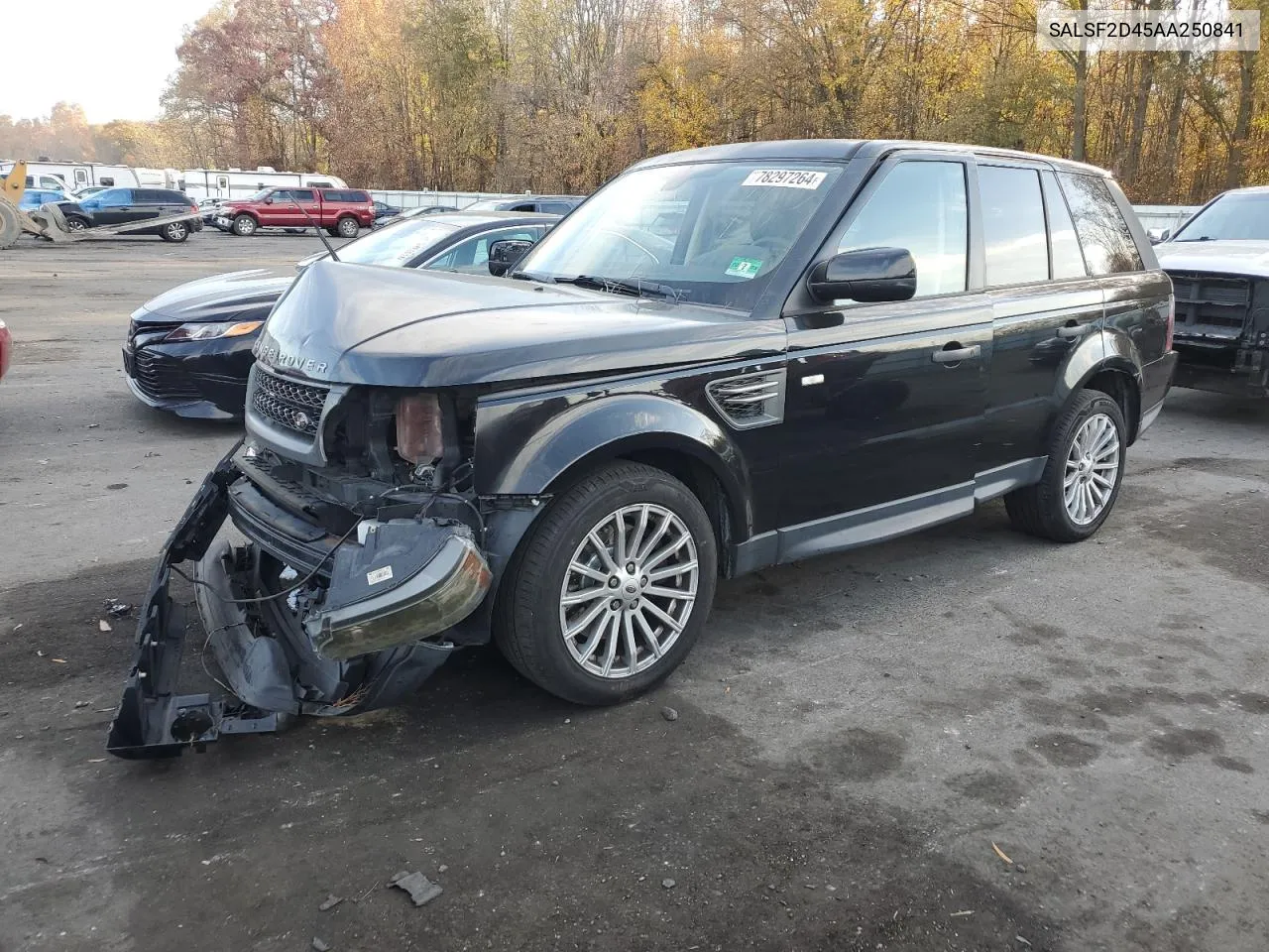 2010 Land Rover Range Rover Sport Hse VIN: SALSF2D45AA250841 Lot: 78297264