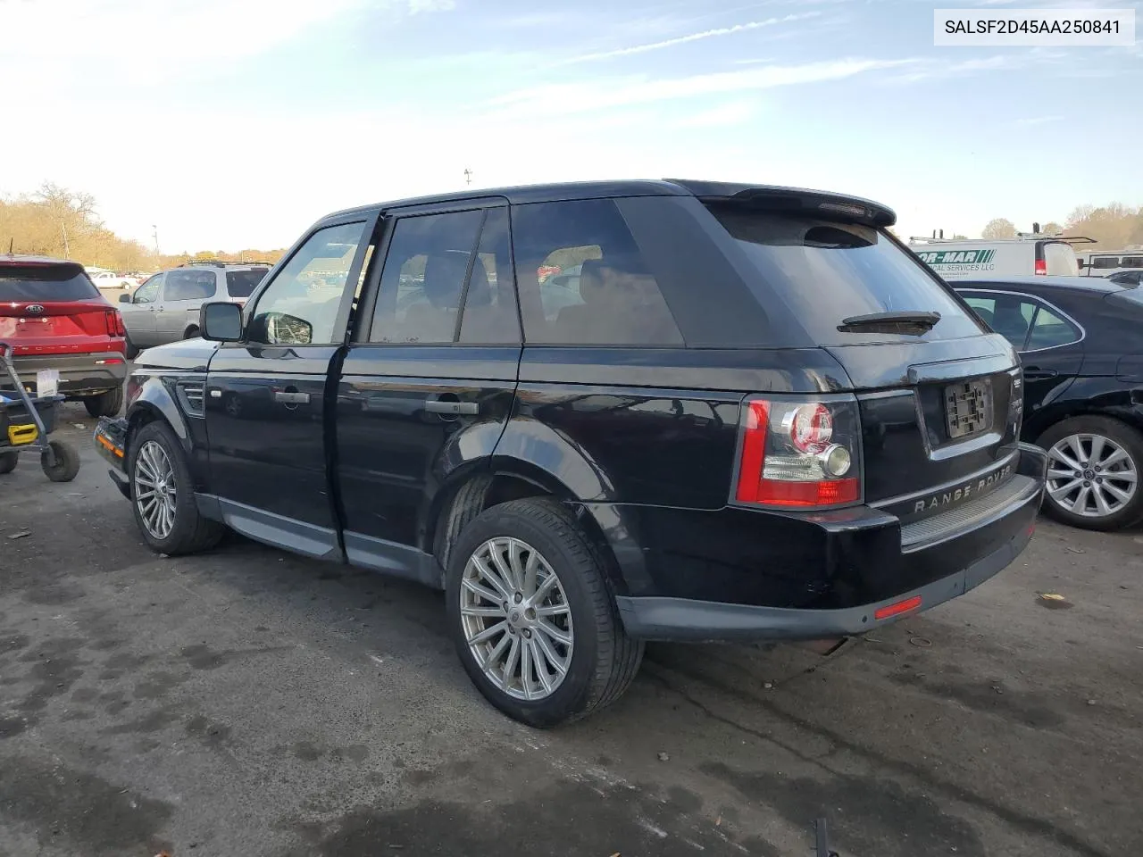 2010 Land Rover Range Rover Sport Hse VIN: SALSF2D45AA250841 Lot: 78297264