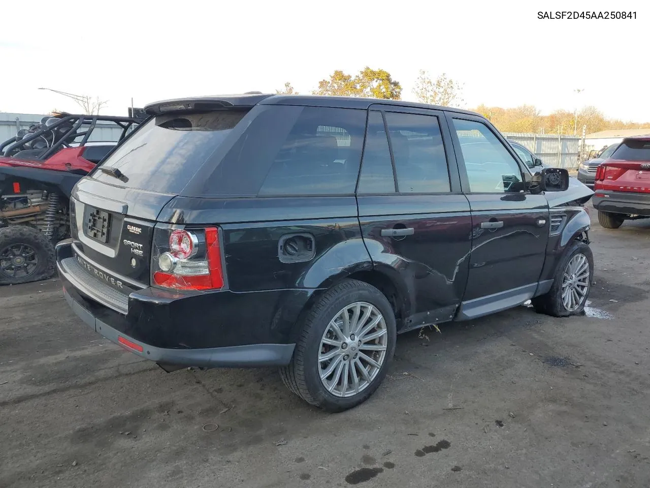 2010 Land Rover Range Rover Sport Hse VIN: SALSF2D45AA250841 Lot: 78297264