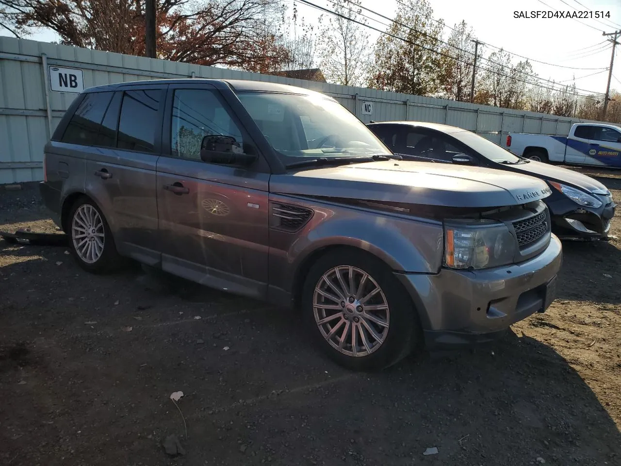 2010 Land Rover Range Rover Sport Hse VIN: SALSF2D4XAA221514 Lot: 79140964