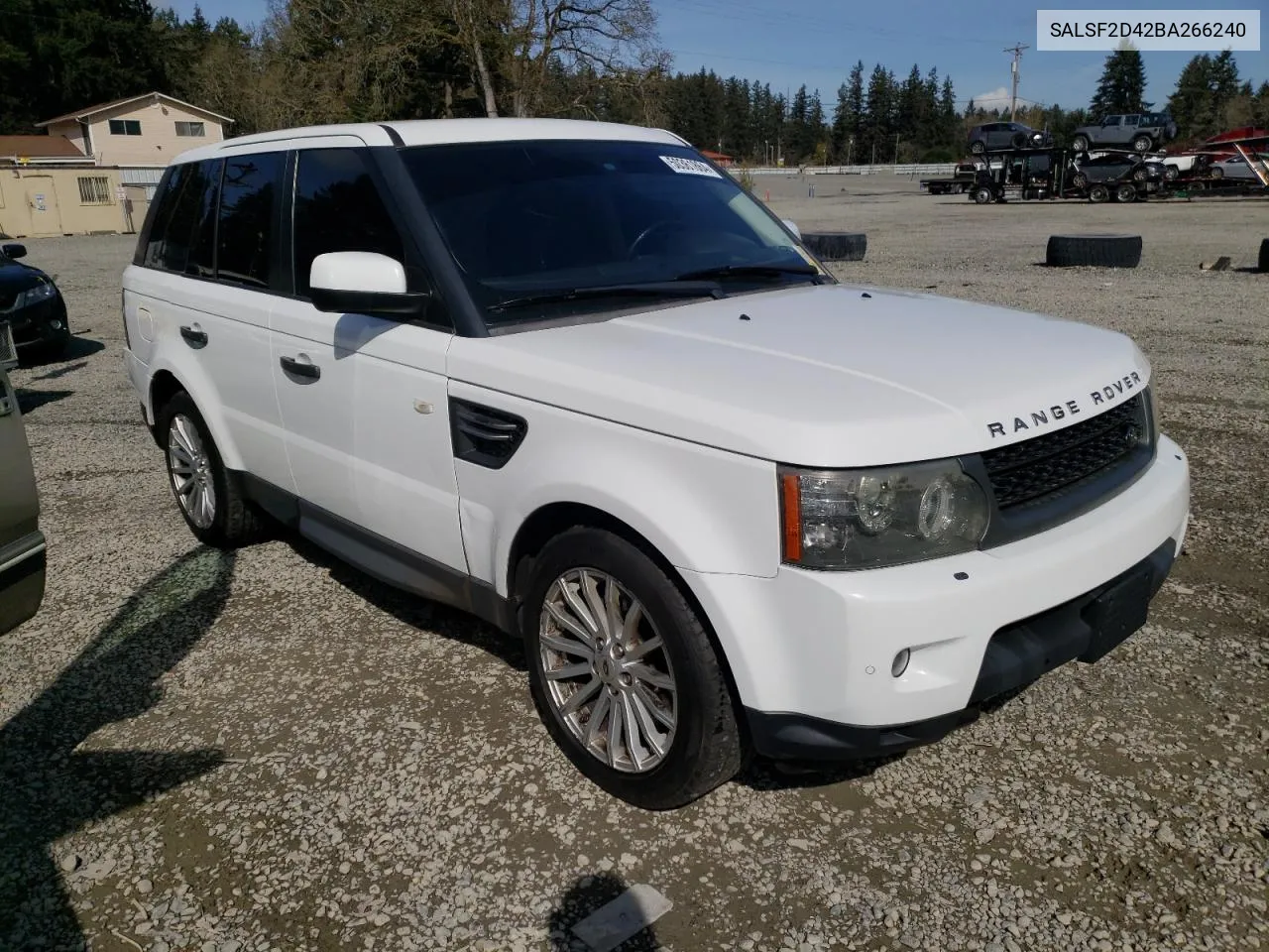 2011 Land Rover Range Rover Sport Hse VIN: SALSF2D42BA266240 Lot: 50361864